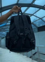 Posh Travel Backpack with Security Lock & Waterproof Cover - Image 2