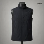 Sleeveless Winter Vest For Men's - Black