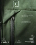 Cutting Sew Olive Vest For Men's - Image 4