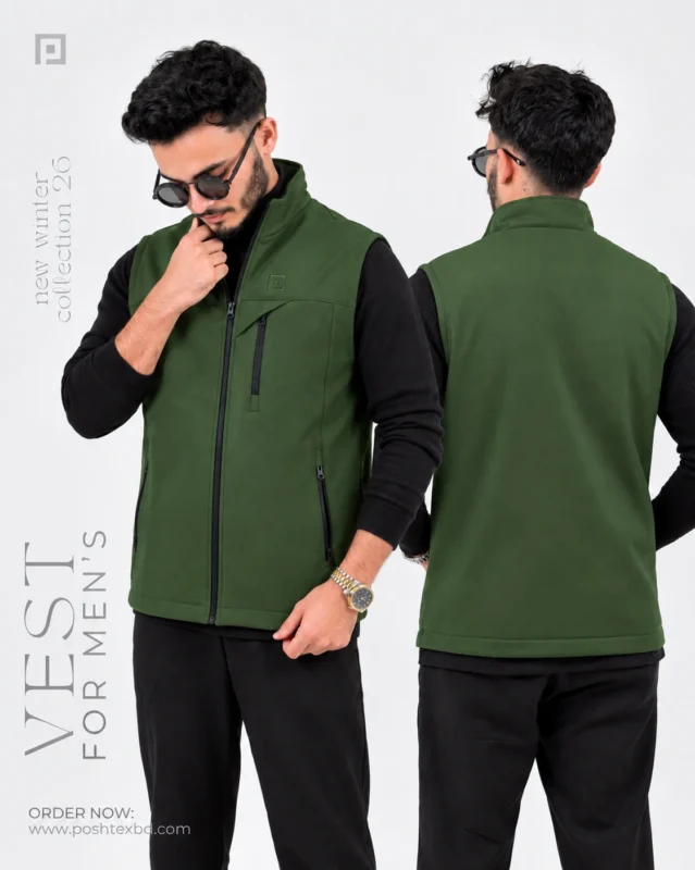 POSH Winter Vest for Men – Smart Casual Layering