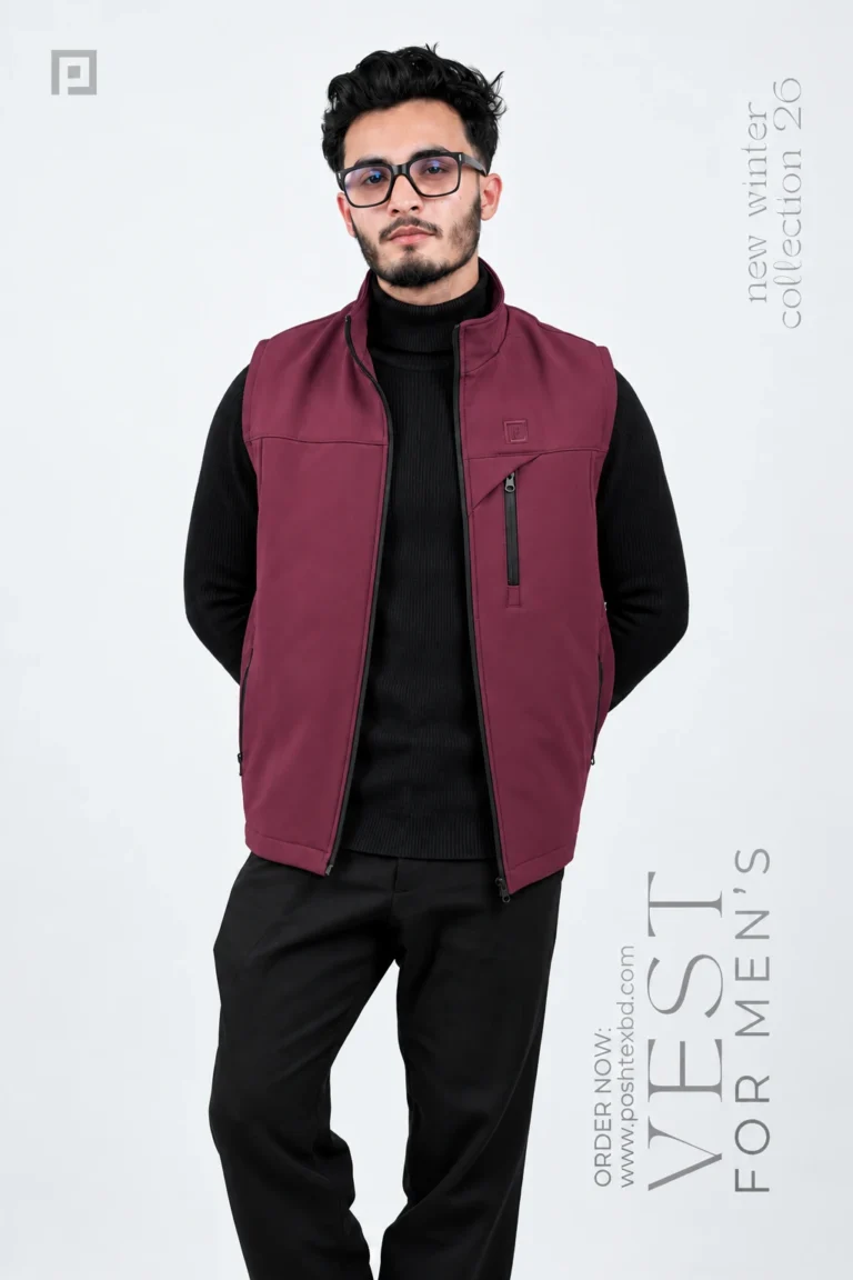 Sleeveless Winter Vest For Men’s