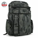 POSH Camo Travel Backpack 35L with Waterproof Cover – V2