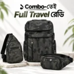 POSH Multifunctional Travel & Daily Use 3-in-1 Combo Bag Set